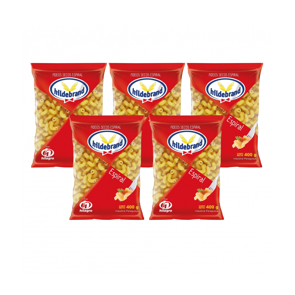 Pasta coditos espiral Hildebrand (5 x 400 g / 14.1 oz) | Supermarket23 ...