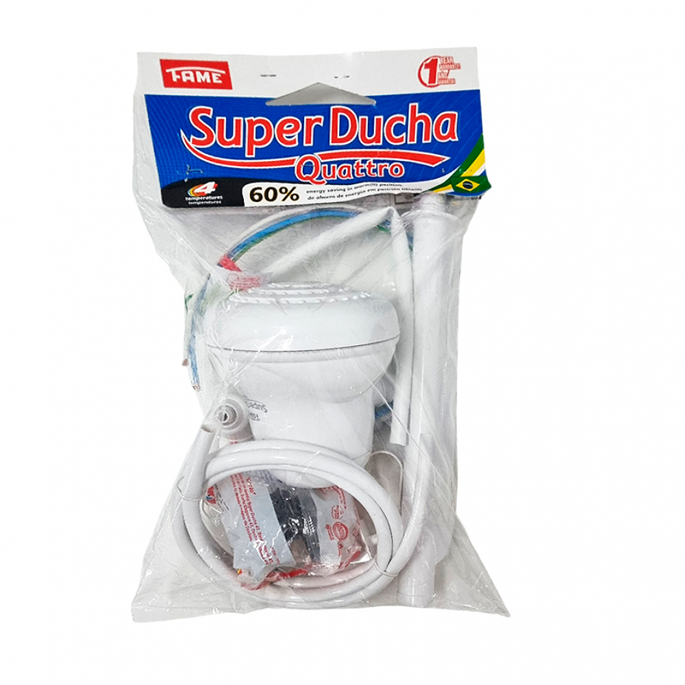 Ducha eléctrica modelo Super Ducha Quattro Fame -110 V - Miniatura 2