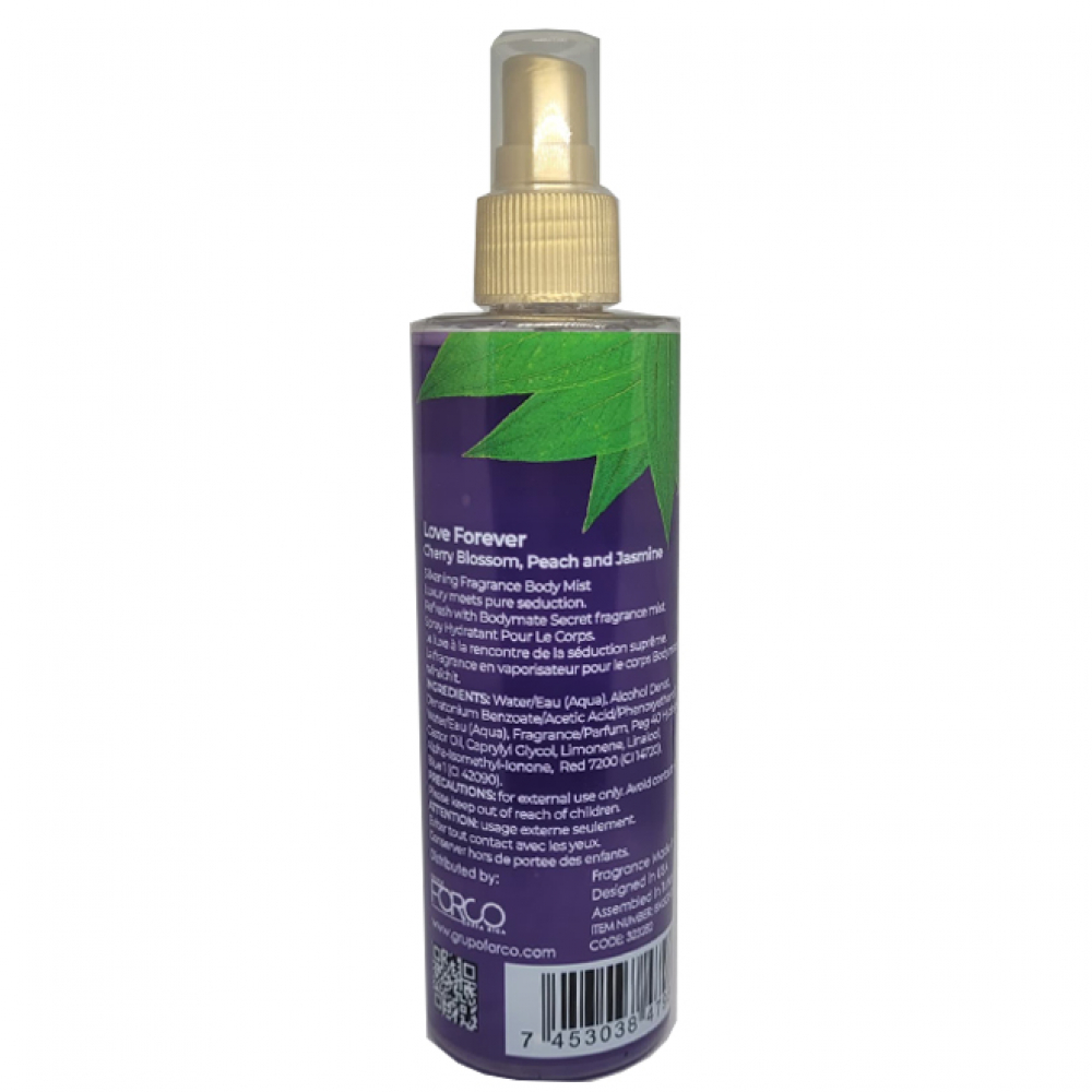 Colonia corporal - perfume spray - para mujer Bodymate Secret (250 ml / 8.4 fl.oz.) - Miniatura 3