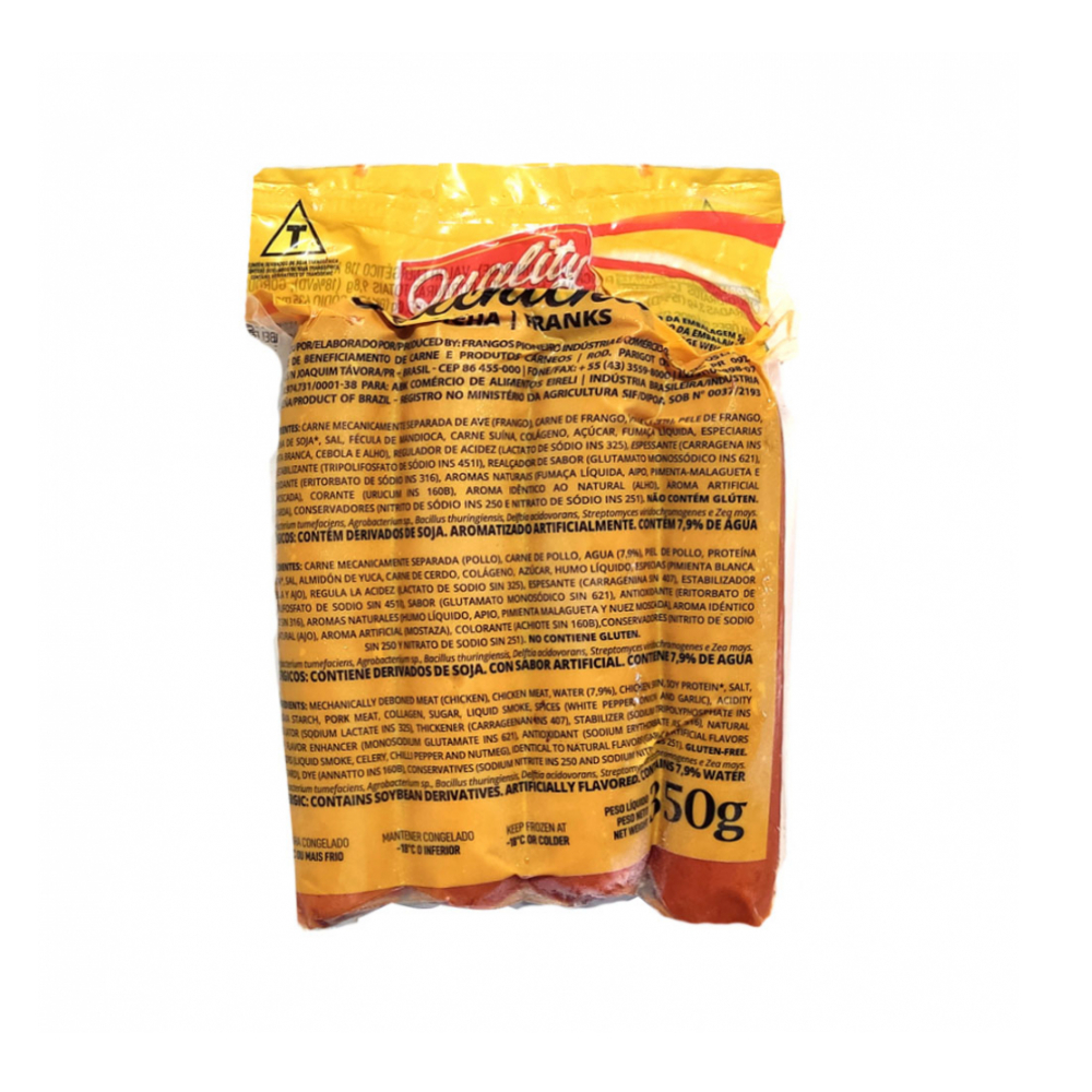 Salchicha de pollo Quality Chicken (350 g / 12.35 oz) - Miniatura 2