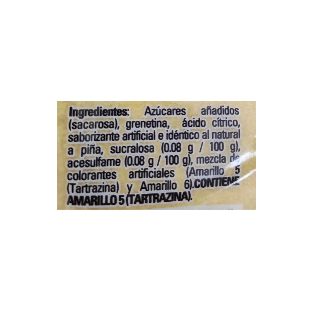 Gelatina sabor piña Aurrera (120 g / 4.2 oz) - Miniatura 3