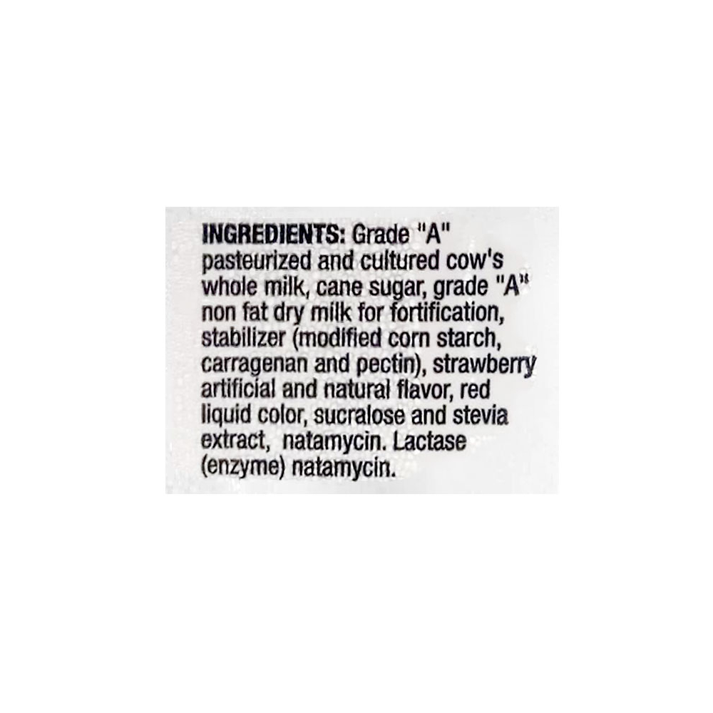 Yogurt de fresa sin lactosa con probióticos Yokey (1.54 L) - Miniatura 3