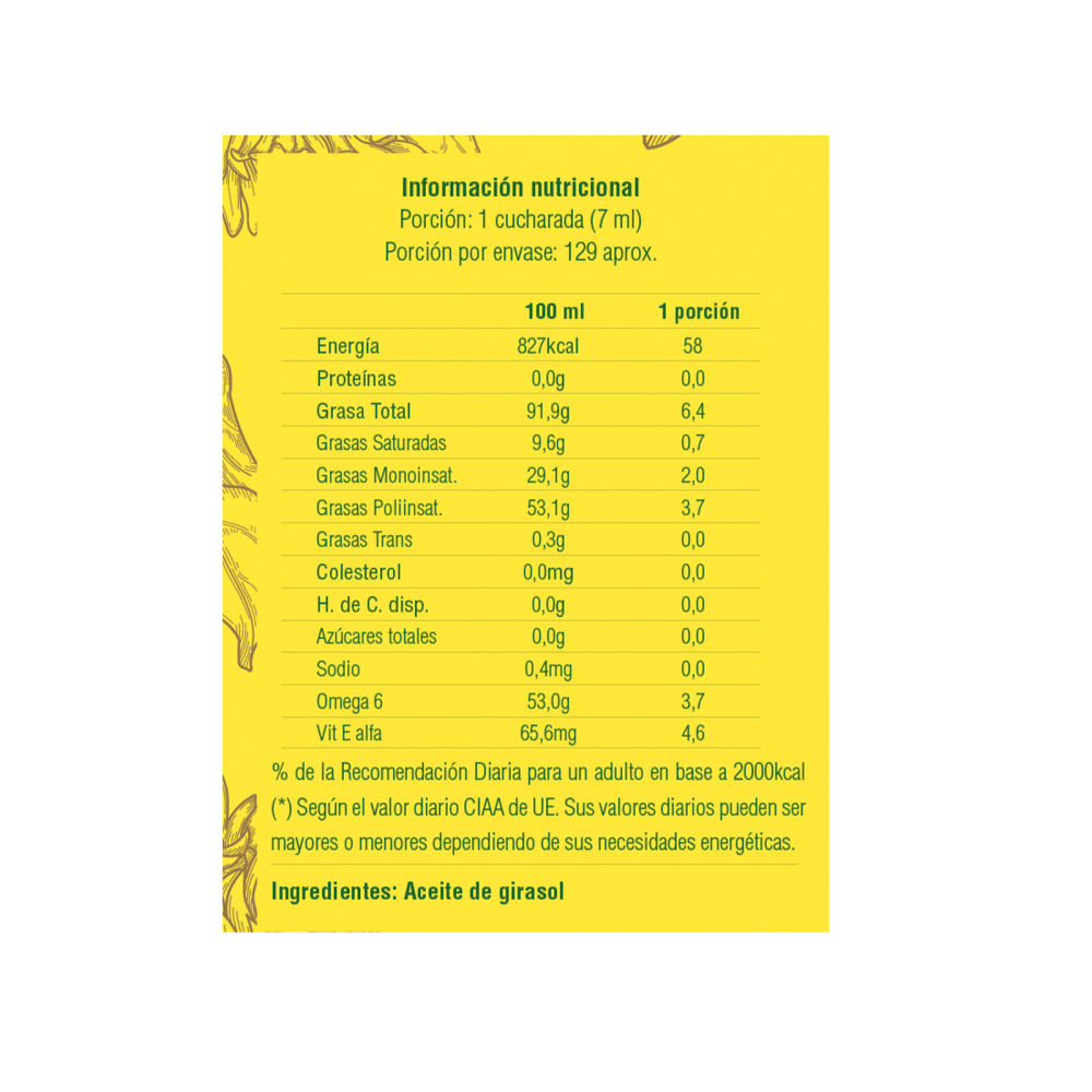 Aceite de girasol Kada (3 x 900 ml) - Miniatura 3