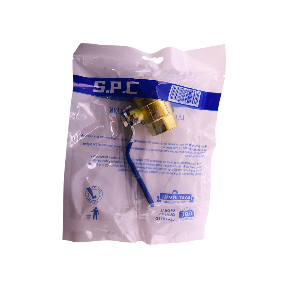 LLave de jardín de zink con mango azul de 3/4" S.P.C - Miniatura 4