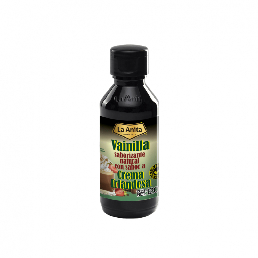 Saborizante natural vainilla con sabor a crema irlandesa La Anita (120 ml / 4.06 fl oz) - Miniatura 2