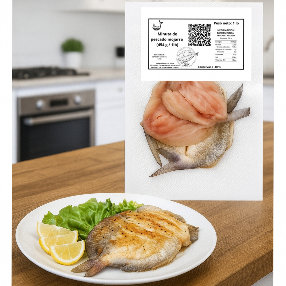 Minuta de pescado mojarra La Finca (454 g / 1 lb) - Miniatura 3