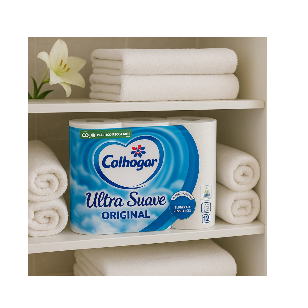 Papel sanitario Colhogar (2 x 12 U) - Miniatura 4