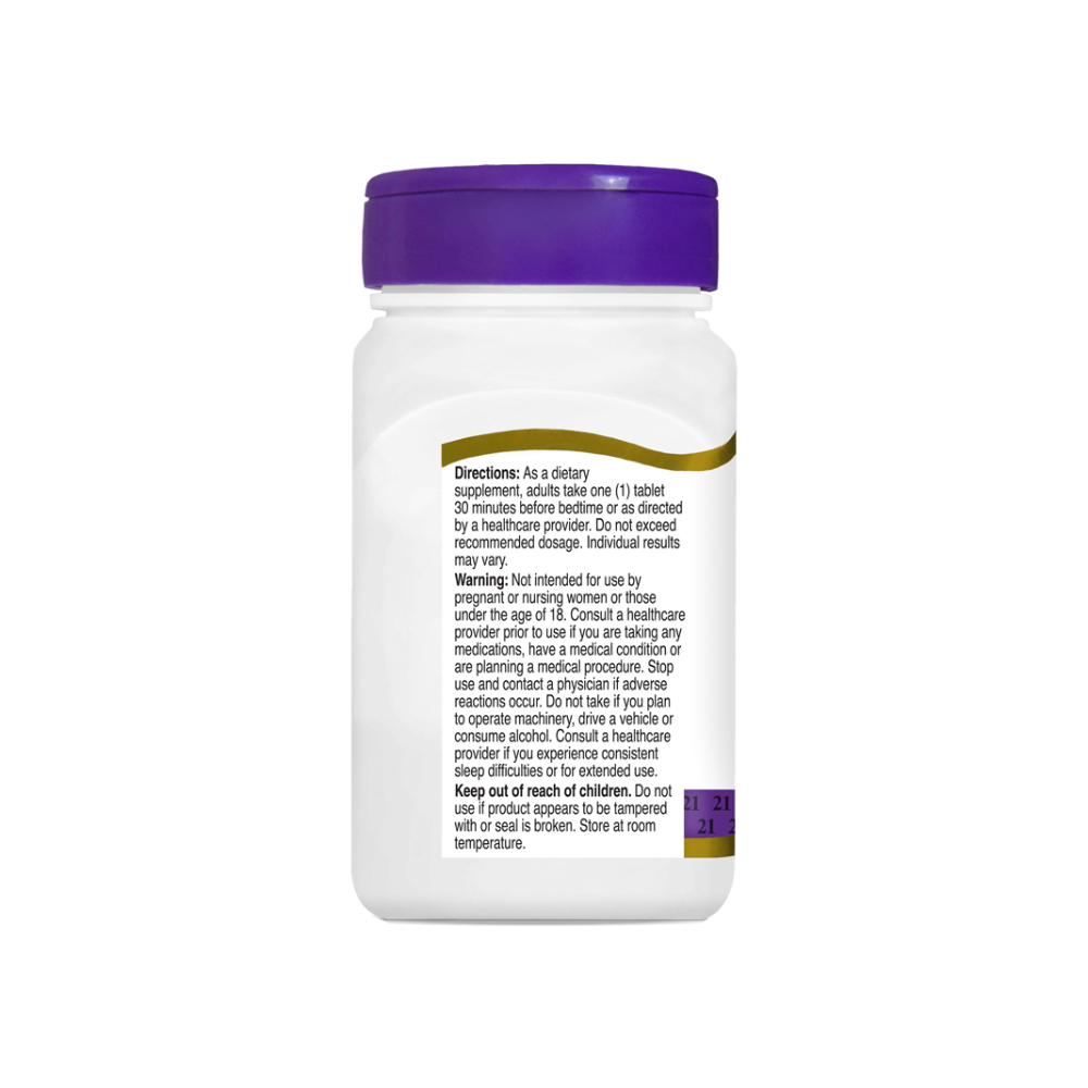 Melatonina de liberación prolongada 10 mg 21st Century (120 tabletas) - Miniatura 2