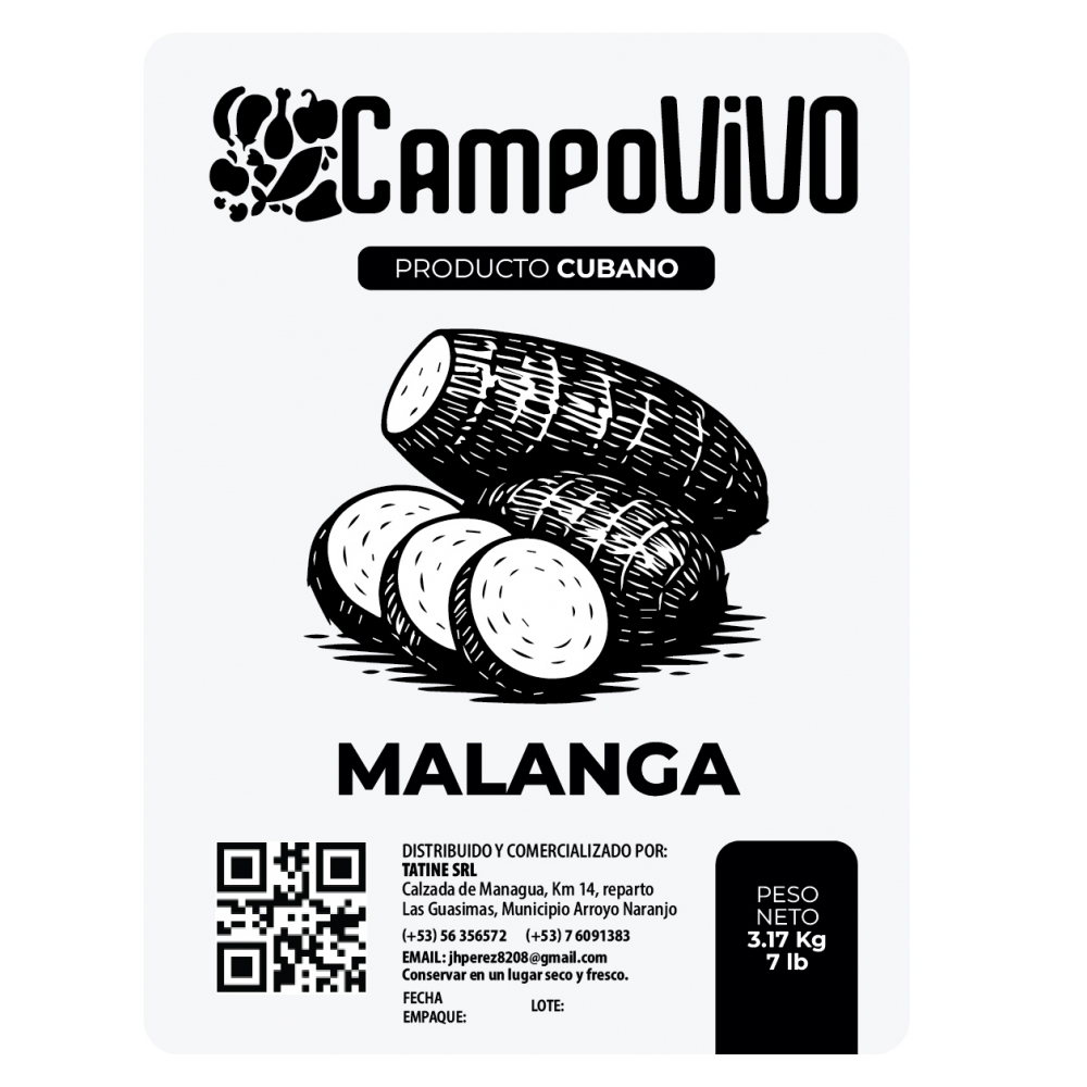 Malanga Campo Vivo (3.17 kg / 7 lb) - Miniatura 3