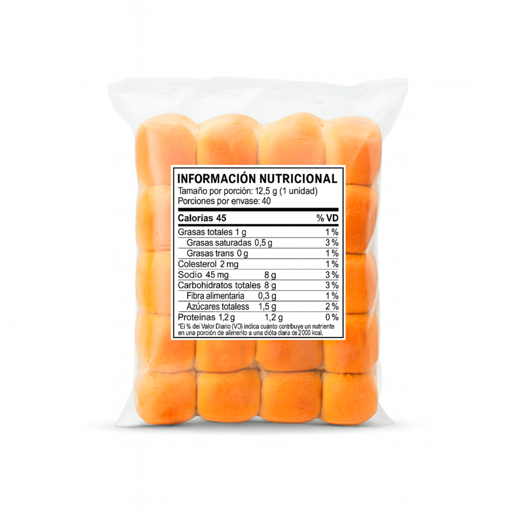 Pan de bocadito PakoPan MCH Panaderia (500 g / 1.10 lb) - Miniatura 4