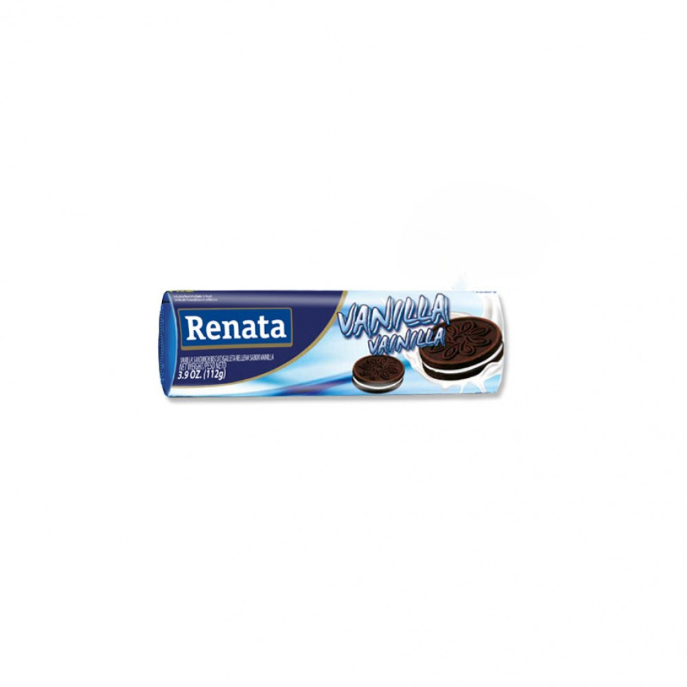 Galletas de chocolate con relleno sabor vainilla Renata (112 g / 3.95 oz) - Miniatura 4