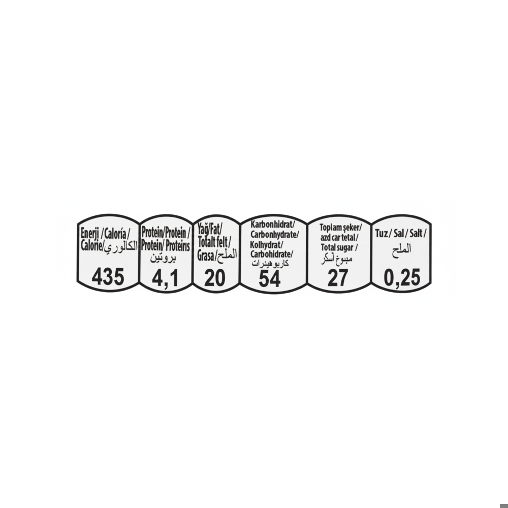 Tarta de chocolate rellena de chocolate con cobertura de chocolate blanco y coco Manela (50 g / 1.76 oz) - Miniatura 3