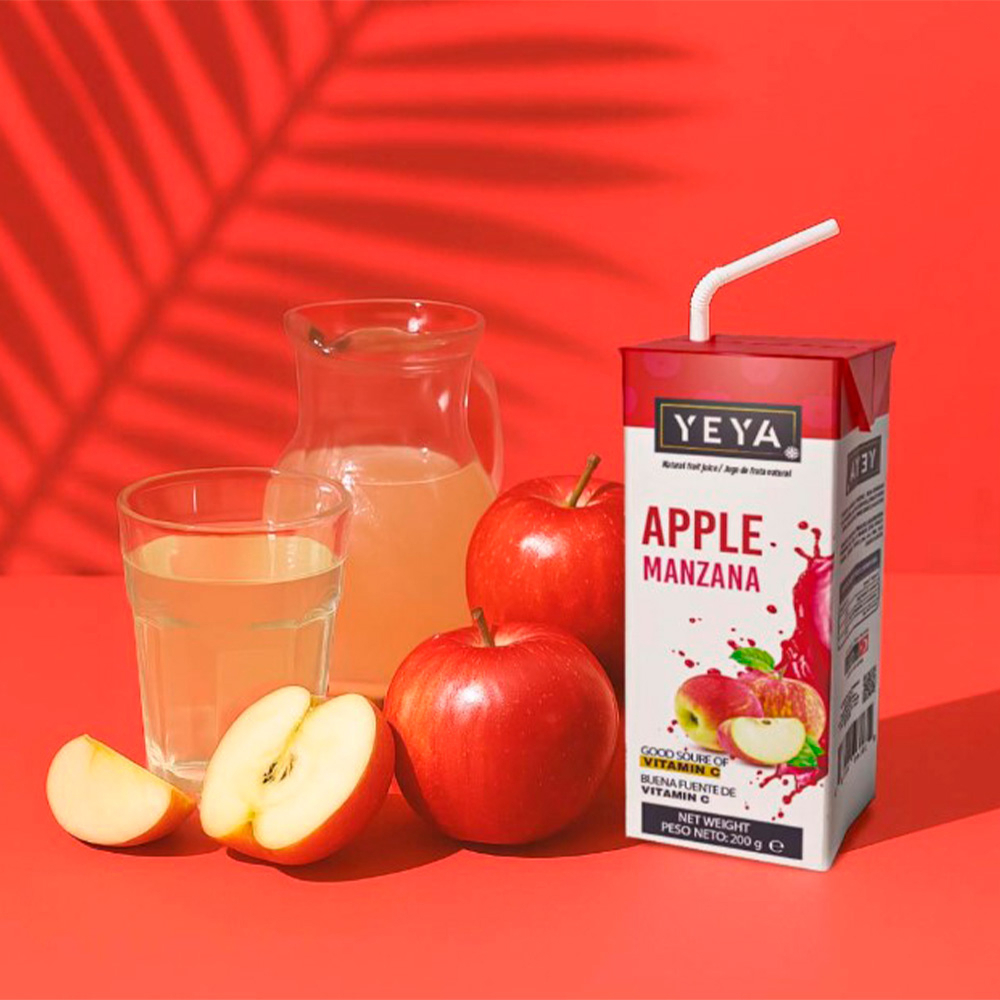 Combo de Bebida saborizada sabor manzana Yeya (200 ml)(x4)+Aceituna reina extra grande sin hueso Yeya (710 g / 1.57 lb) - Miniatura 3