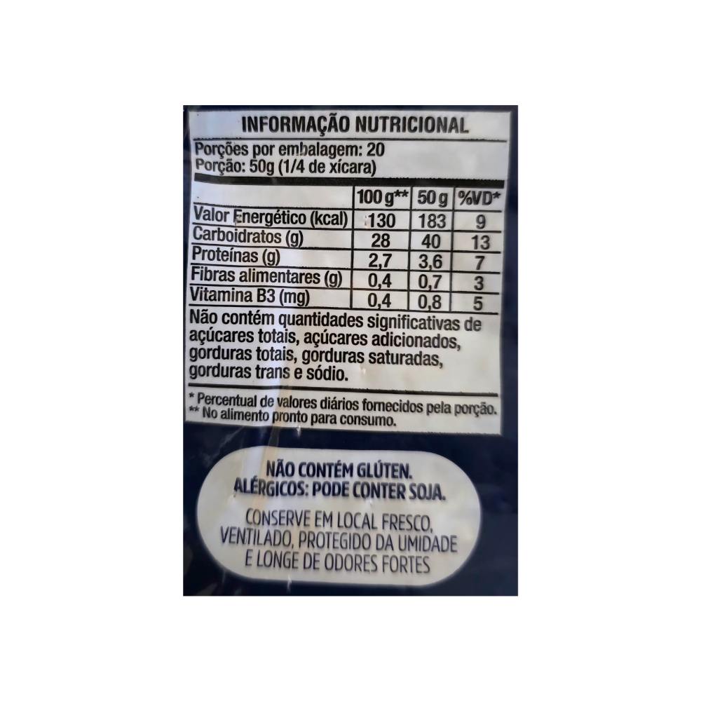 Arroz blanco grano largo Nelson Wendt Emocoes (1 kg / 2.2 lb) - Miniatura 3