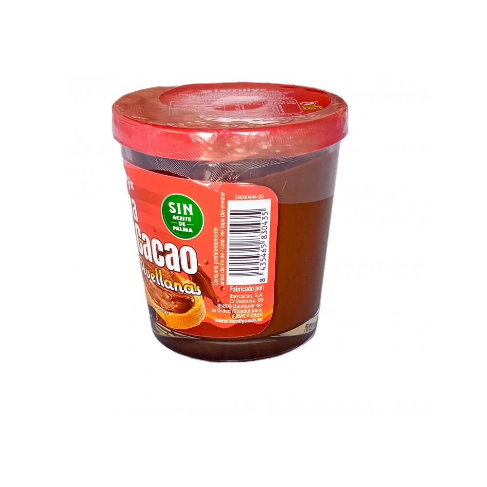 Crema al cacao con avellanas Family (210 g / 7.40 oz) - Miniatura 3