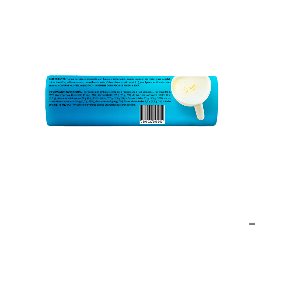 Galleta sabor a leche Renata (2 x 133 g / 4.7 oz) - Miniatura 2