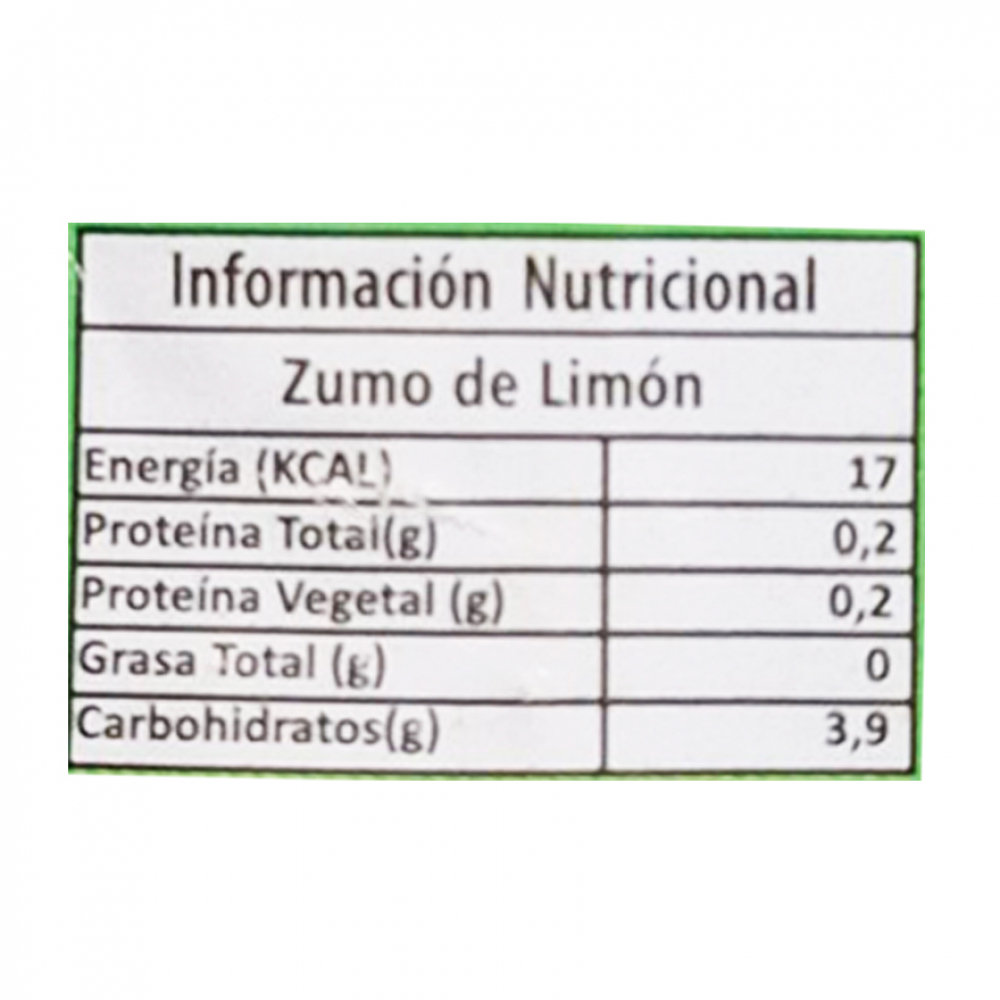 Zumo de limón (1 L) - Miniatura 3