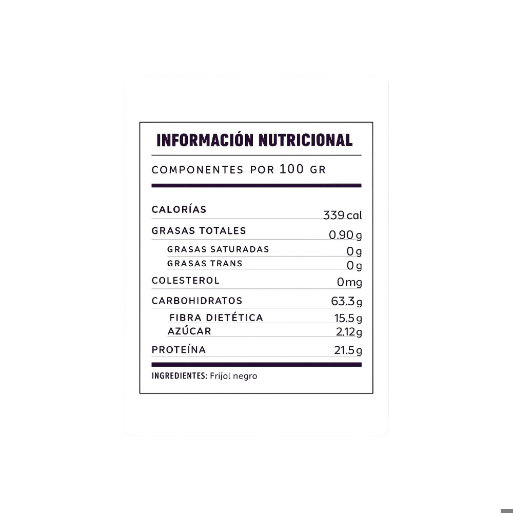 Frijoles negros Agruco (900 g / 1.9 lb) - Miniatura 4