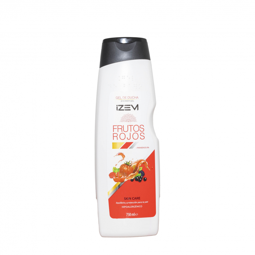 Gel de ducha con aroma a frutos rojos Izem (750 ml) - Miniatura 3