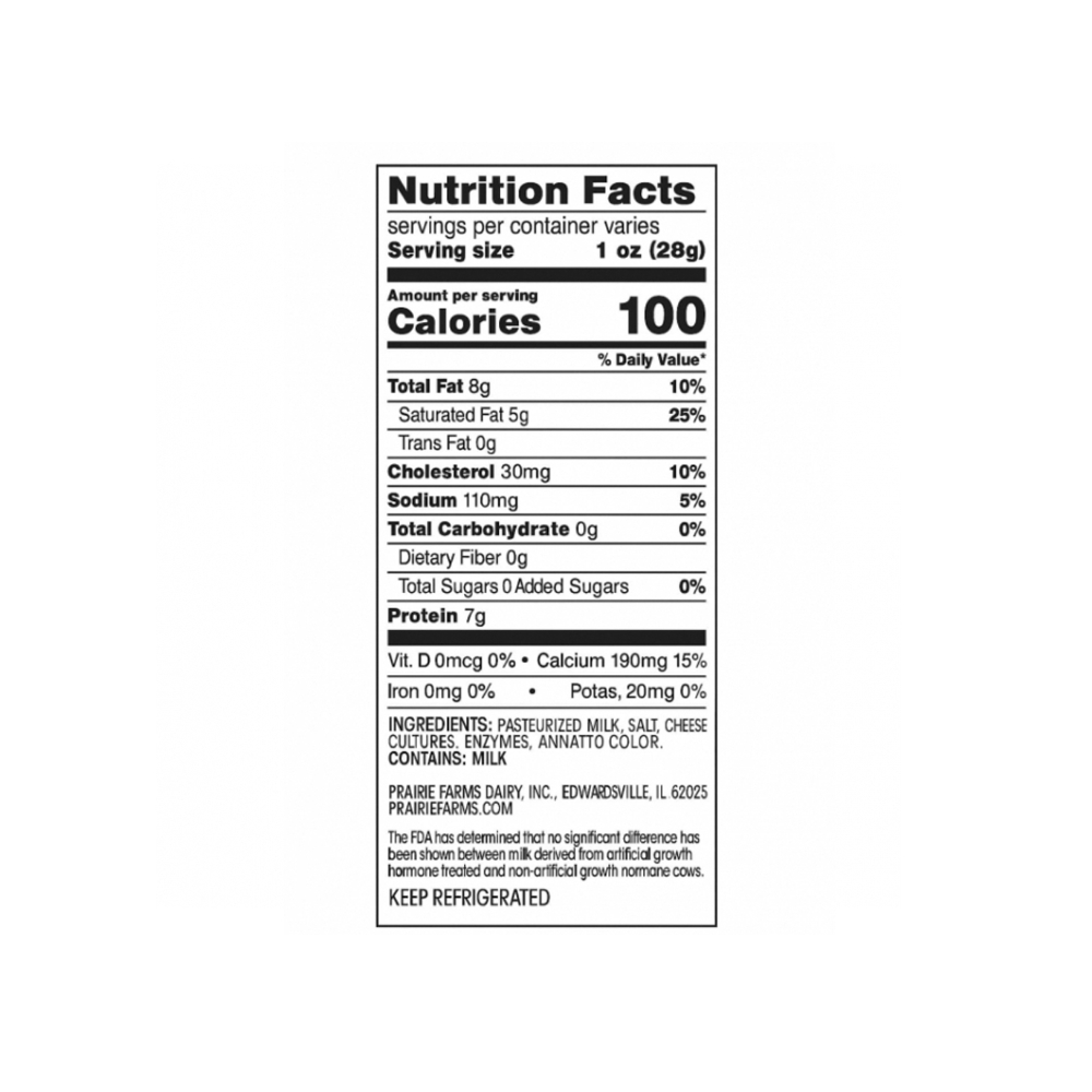 Queso tipo gouda Prairie Farms (3 kg / 6.6 lb) - Miniatura 2