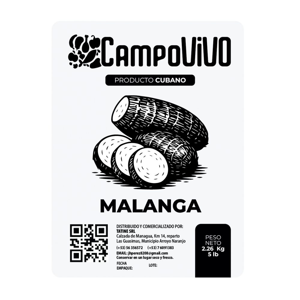 Malanga Campo Vivo (2.26 kg / 5 lb) - Miniatura 3