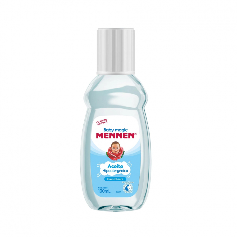 Aceite hipoalergénico para bebé Mennen (100 ml) - Miniatura 2