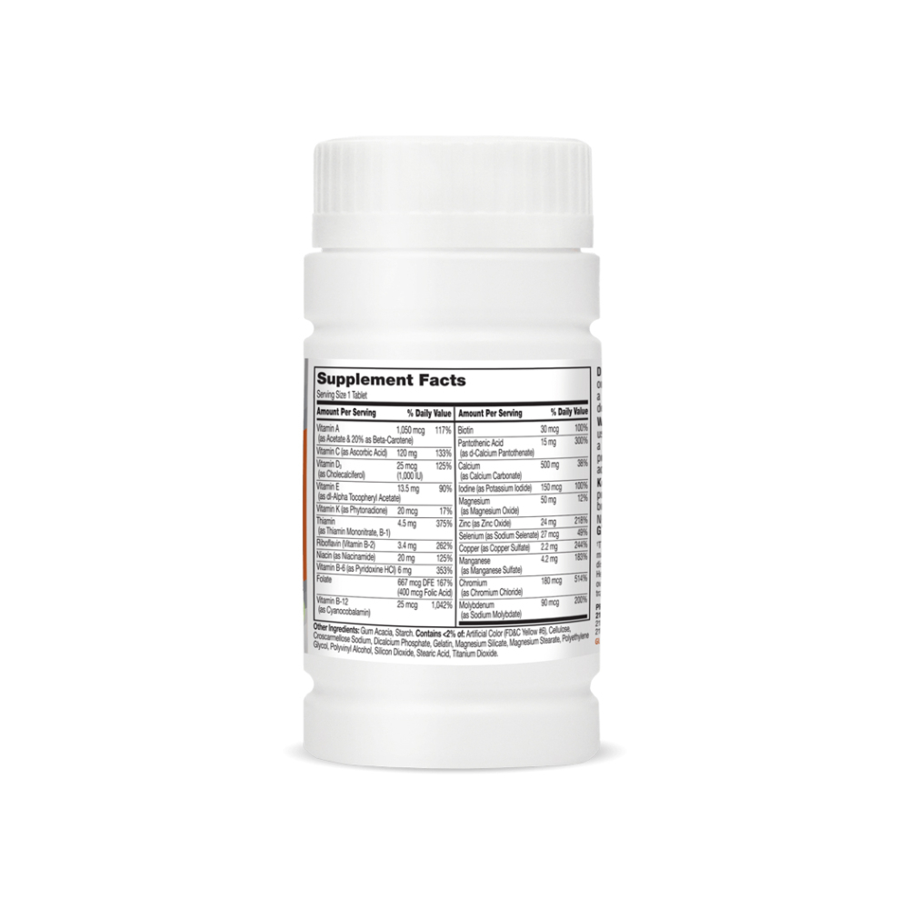 Suplemento multivitamínico y multimineral para mujeres de 50 años o más 21st Century (100 tabletas) - Miniatura 3