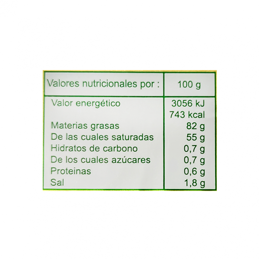 Mantequilla con sal YEYA (250 g / 8.81 oz) - Miniatura 4