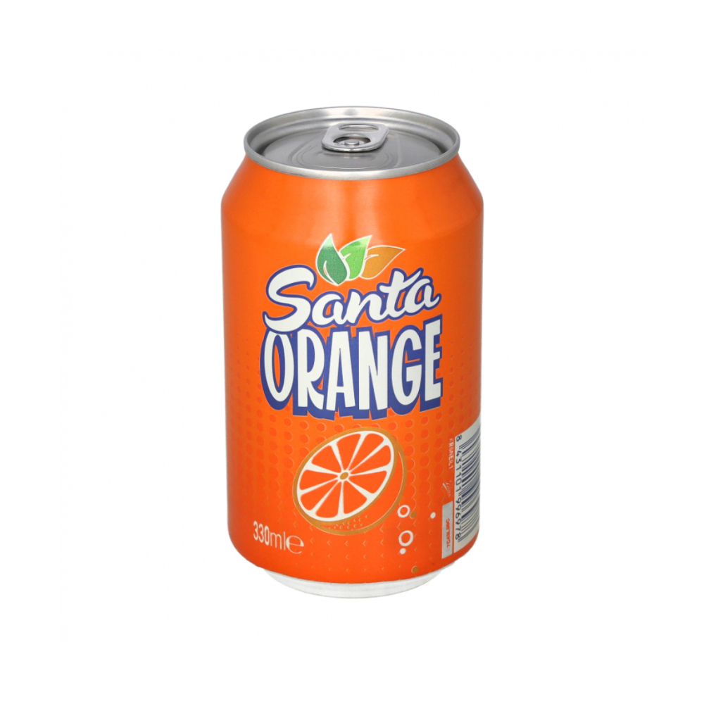 Refresco gaseado de naranja Santa (24 x 330 ml) - Miniatura 2
