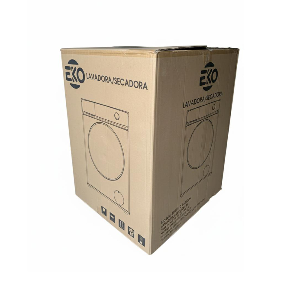 Lavadora secadora color plateado EKO EKO1 10-1438DPH - Miniatura 4