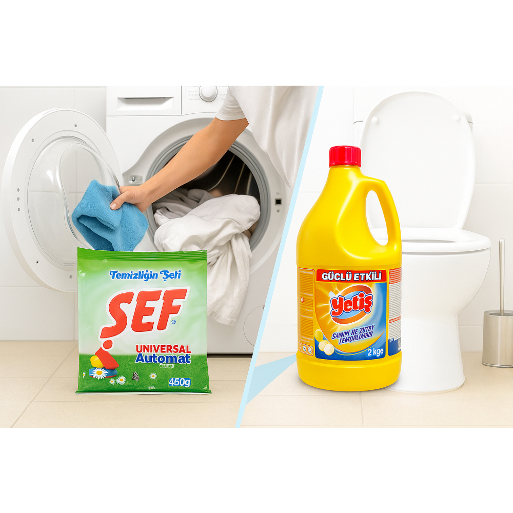 Combo de Limpiador acidico yetis + Detergente en polvo universal Sef - Miniatura 4