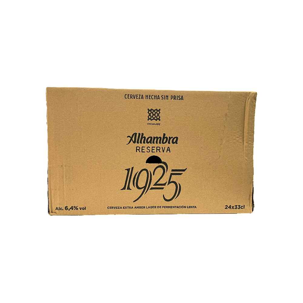 Cerveza reserva 1925 Alhambra (24 x 330 ml) - Miniatura 3