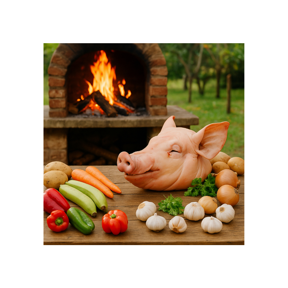 Cabeza de cerdo Peco (6 kg / 13.22 lb) - Miniatura 4