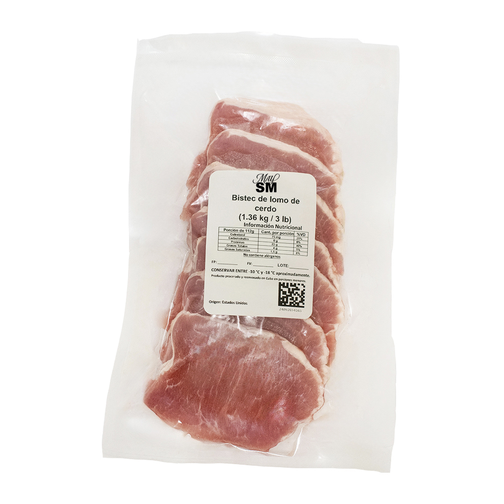 Bistec de lomo de cerdo May SM (1.36 kg / 3 lb) - Miniatura 2