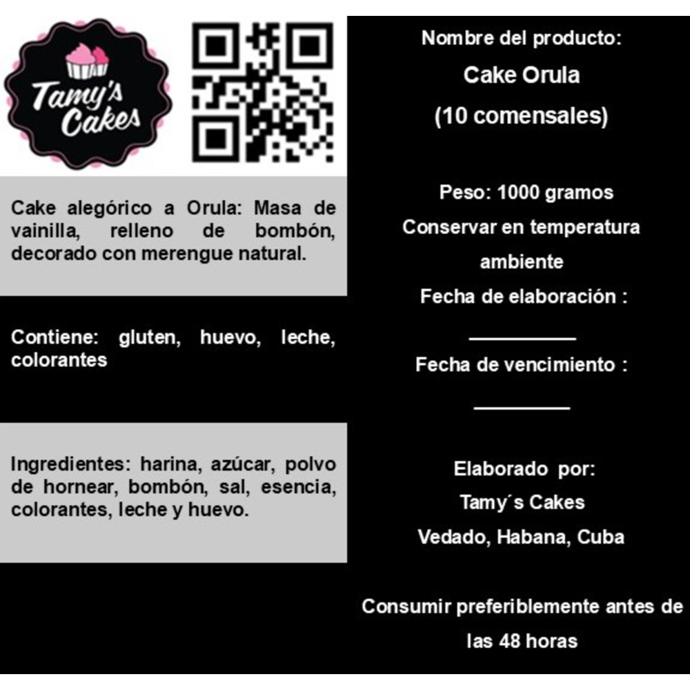 Cake Orula Tamy's Cake (10 comensales) - Miniatura 4