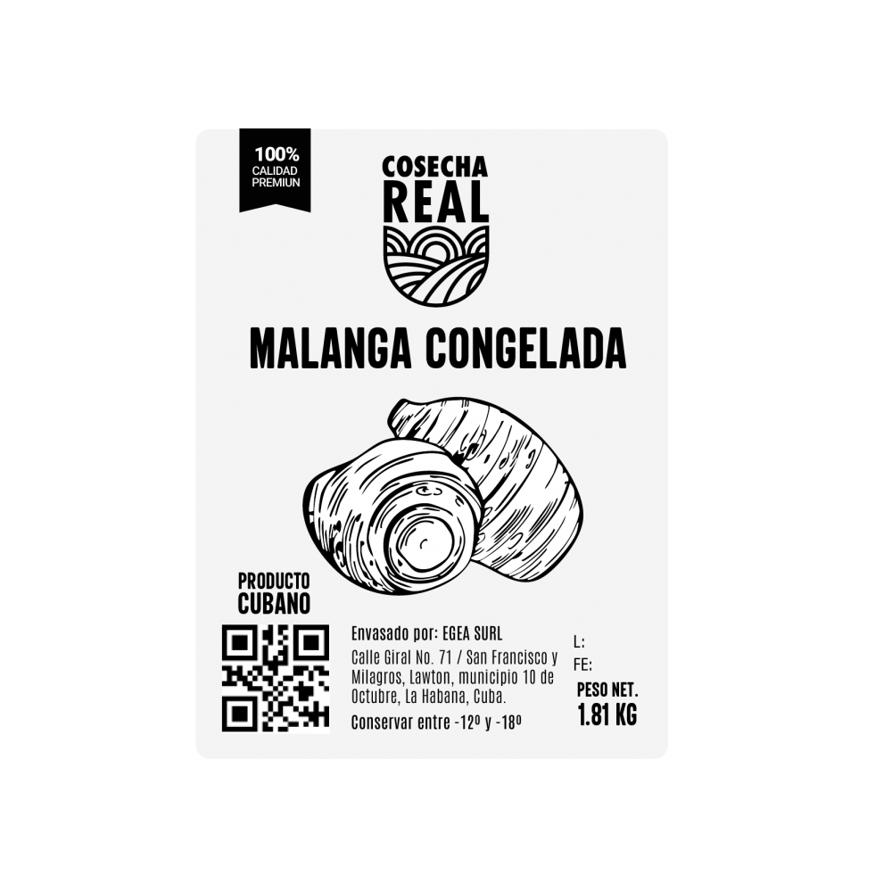 Malanga congelada Cosecha Real (1.81 kg / 4 lb) - Miniatura 3