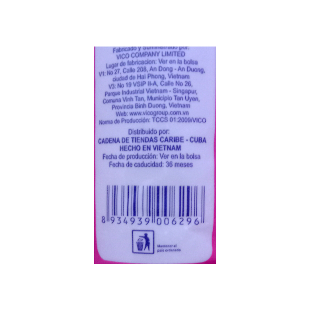 Detergente multiuso fragancia floral Vico (250 g / 8.8 oz) - Miniatura 4