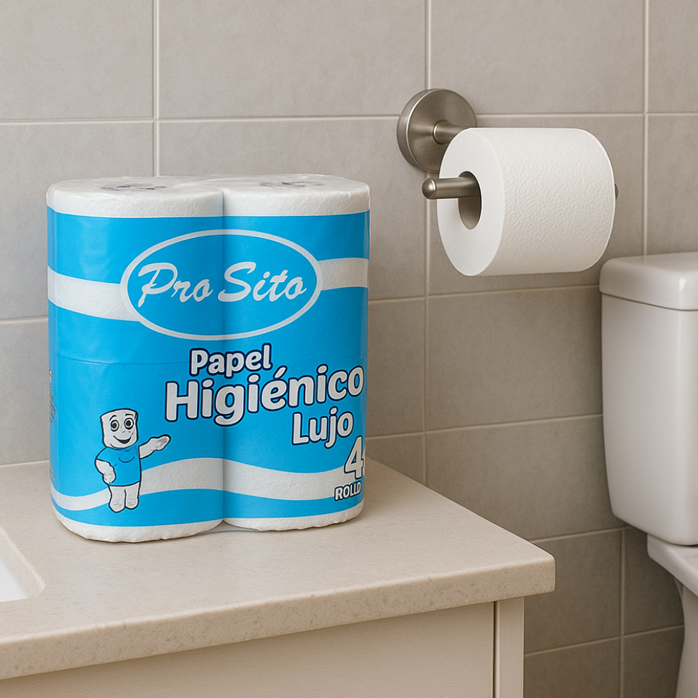 Papel higiénico de lujo Prosito (4 U) - Miniatura 3