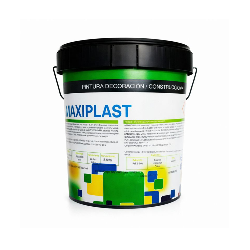 Pintura acrílica interior y exterior de color azul Euro Campi (4 L) - Miniatura 2