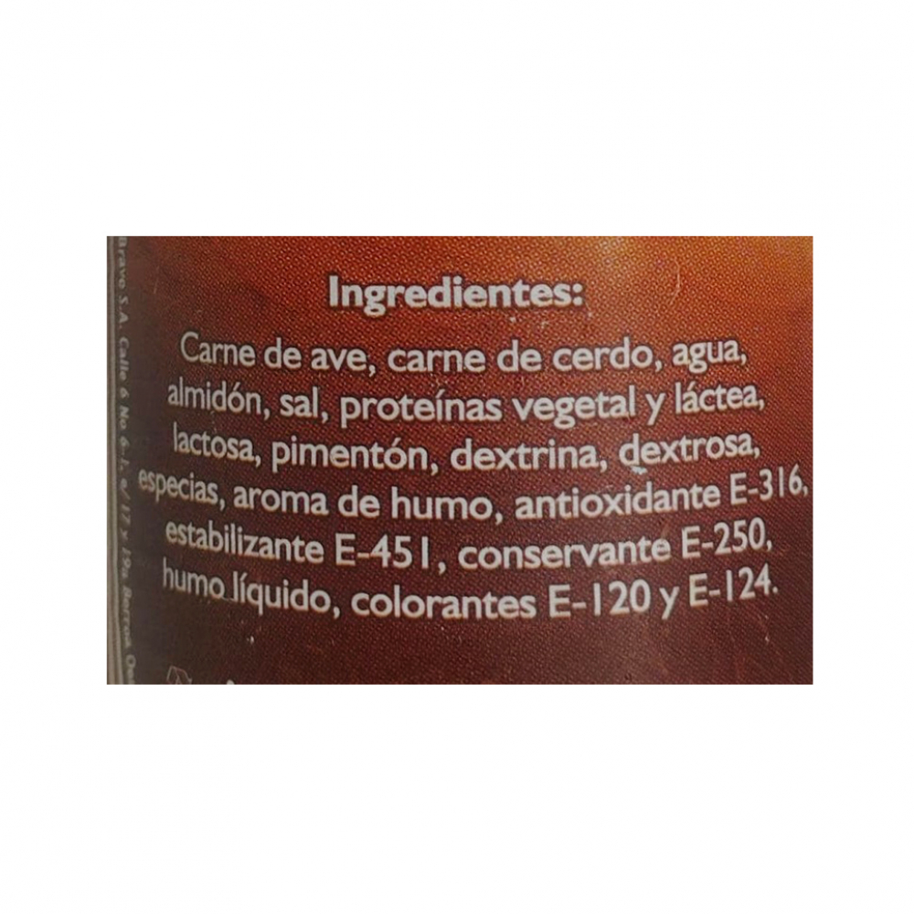 Chorizo Montero Bravo (1 kg / 2.2 lb) - Miniatura 2