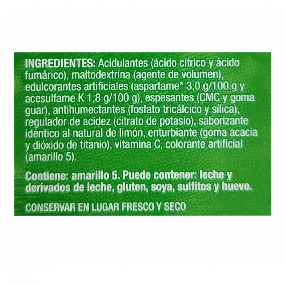 Refresco instantáneo sabor limón Zuko (104 g / 3.67 oz) - Miniatura 3