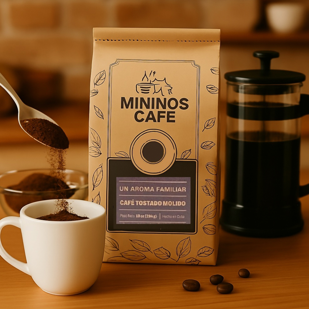 Café tostado molido Mininos (284 g / 10 oz) - Miniatura 2