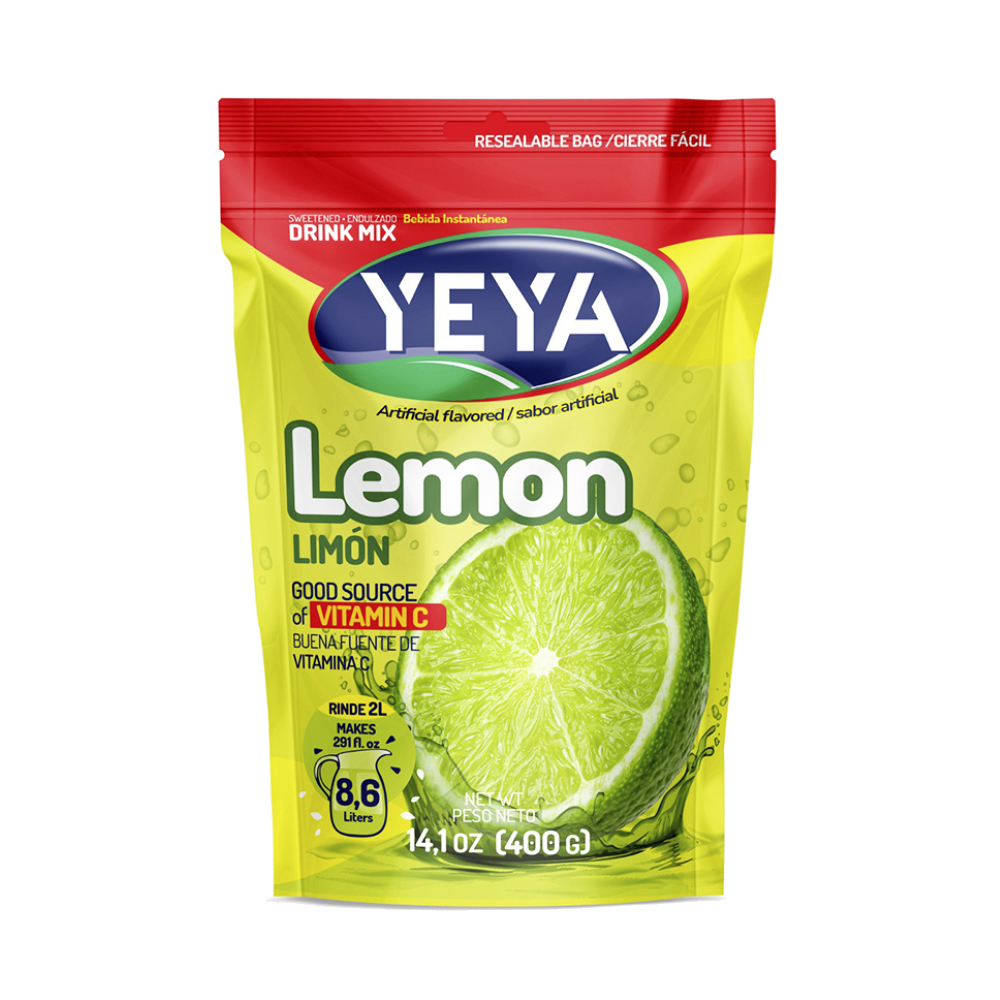 Refresco instantáneo sabor a limón YEYA (400 g / 14.1 oz) - Miniatura 2