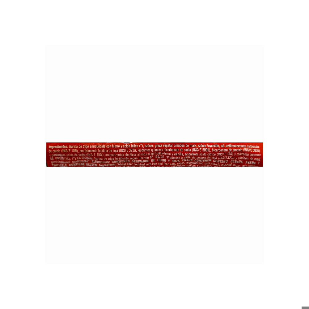 Galletas con relleno sabor fresa Hipopó (80 g / 2.82 oz) - Miniatura 3