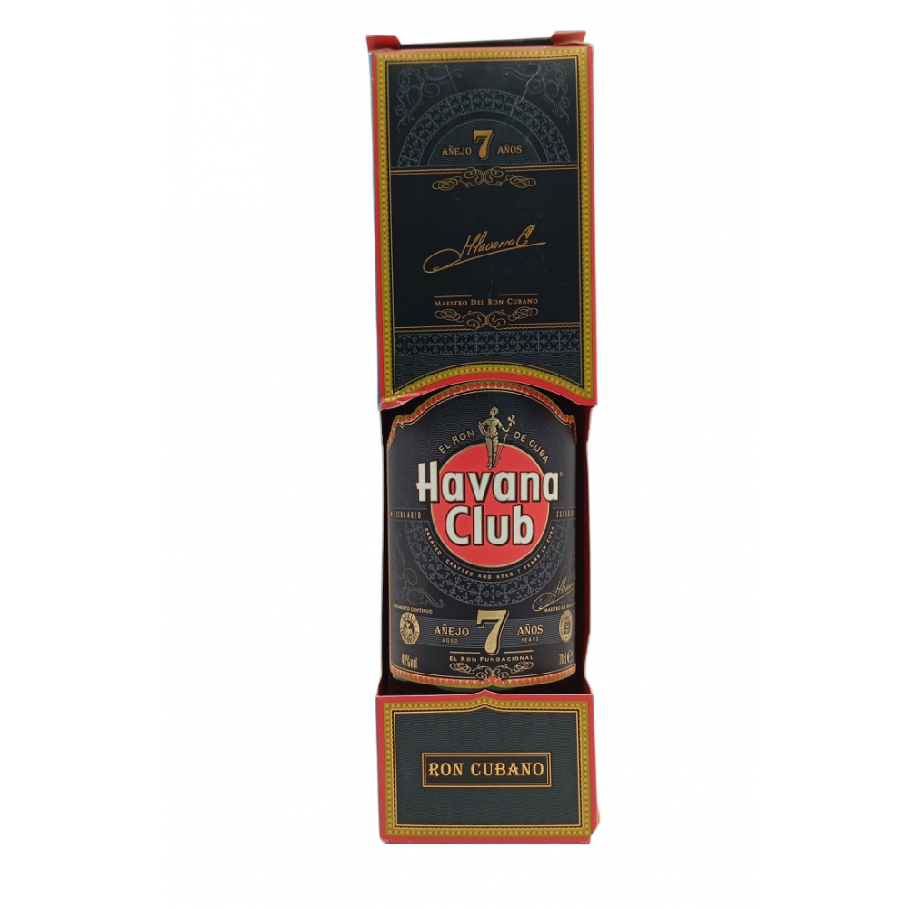 Botella de ron Añejo 7 Años 40 % vol Havana Club (700 ml) - Miniatura 4