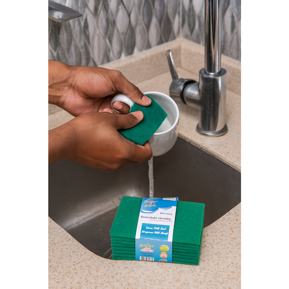 Estropajo de fibra para cocina Hada (10 U) - Miniatura 4