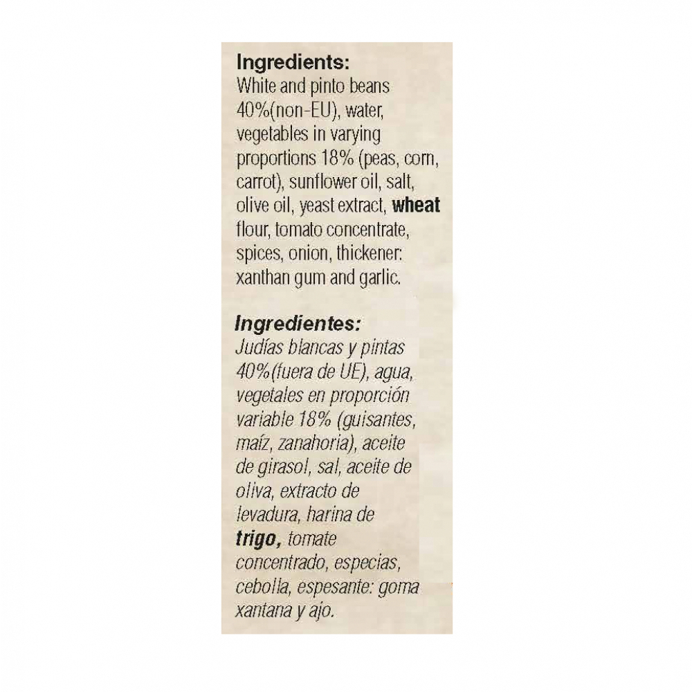 Judías a la jardinera YEYA (415 g / 14.6 oz) - Miniatura 4