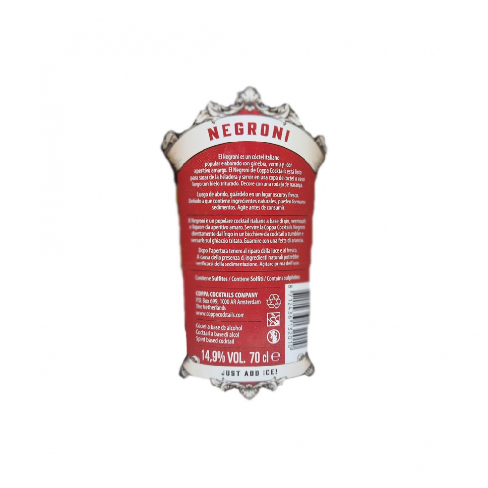 Negroni Coppa Cocktails (700 ml) - Miniatura 3