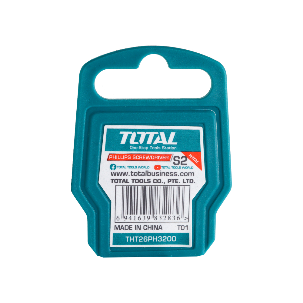 Destornillador de estrías de 8 mm Total Tools THT26PH3200 - Miniatura 3