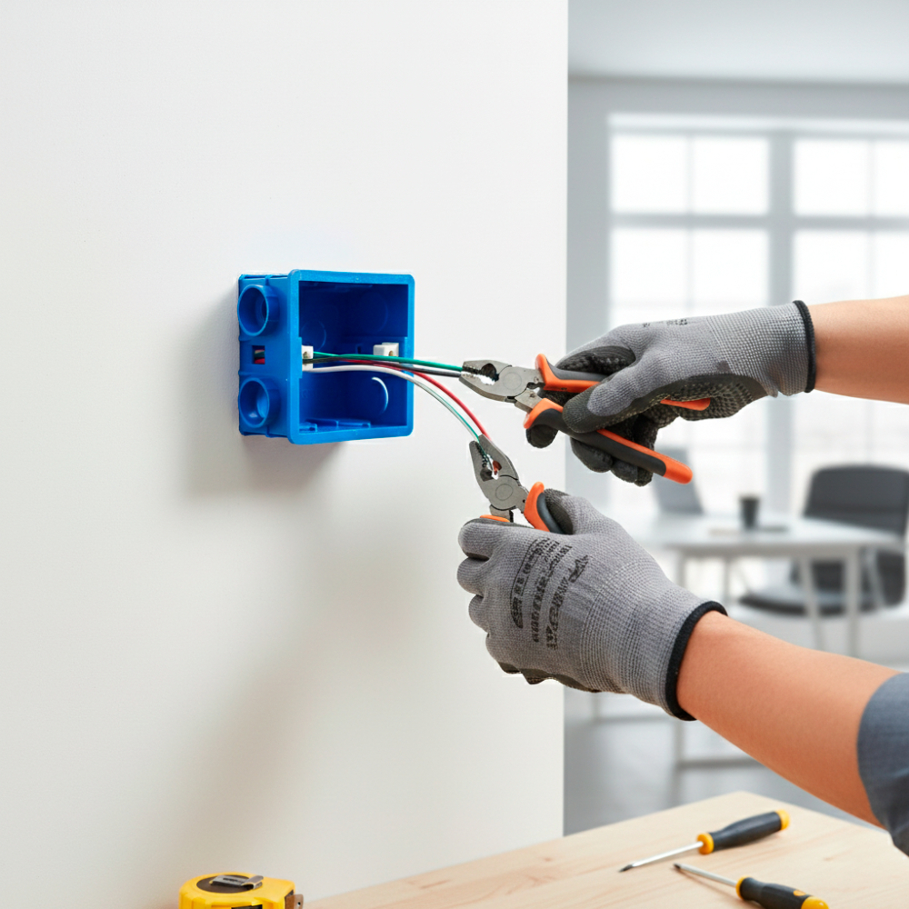 Caja de conexiones PVC - Tipo 2 - 86 x 86 mm Malu - Miniatura 4